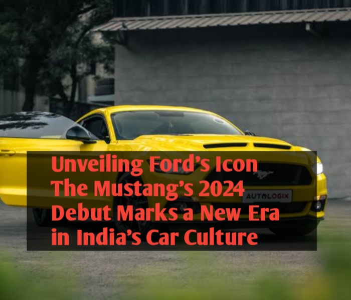 Unleashing Iconic Power: The Ford Mustang's Blend of Style and Performance 2024