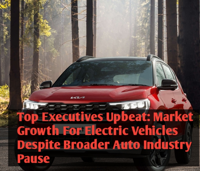 Top Executives Upbeat: Market Growth For Electric Vehicles Despite Broader Auto Industry Pause