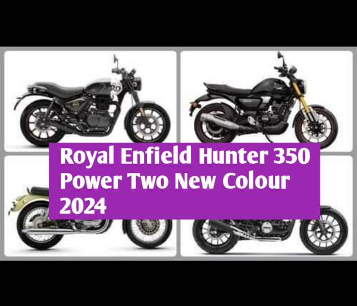 Royal Enfield Hunter 350 Power Two New Colour 2024